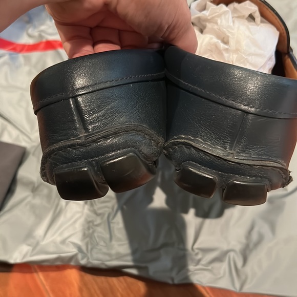 100% Authentic Prada Men’s Loafer Black Shoe - With box and dust bag - Picture 4 of 7